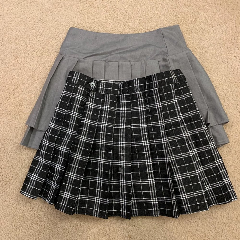 Ali express pleated short skirts, costume